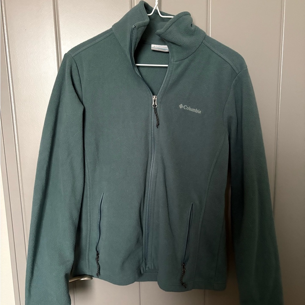 Columbia Teal Fleece Jacket